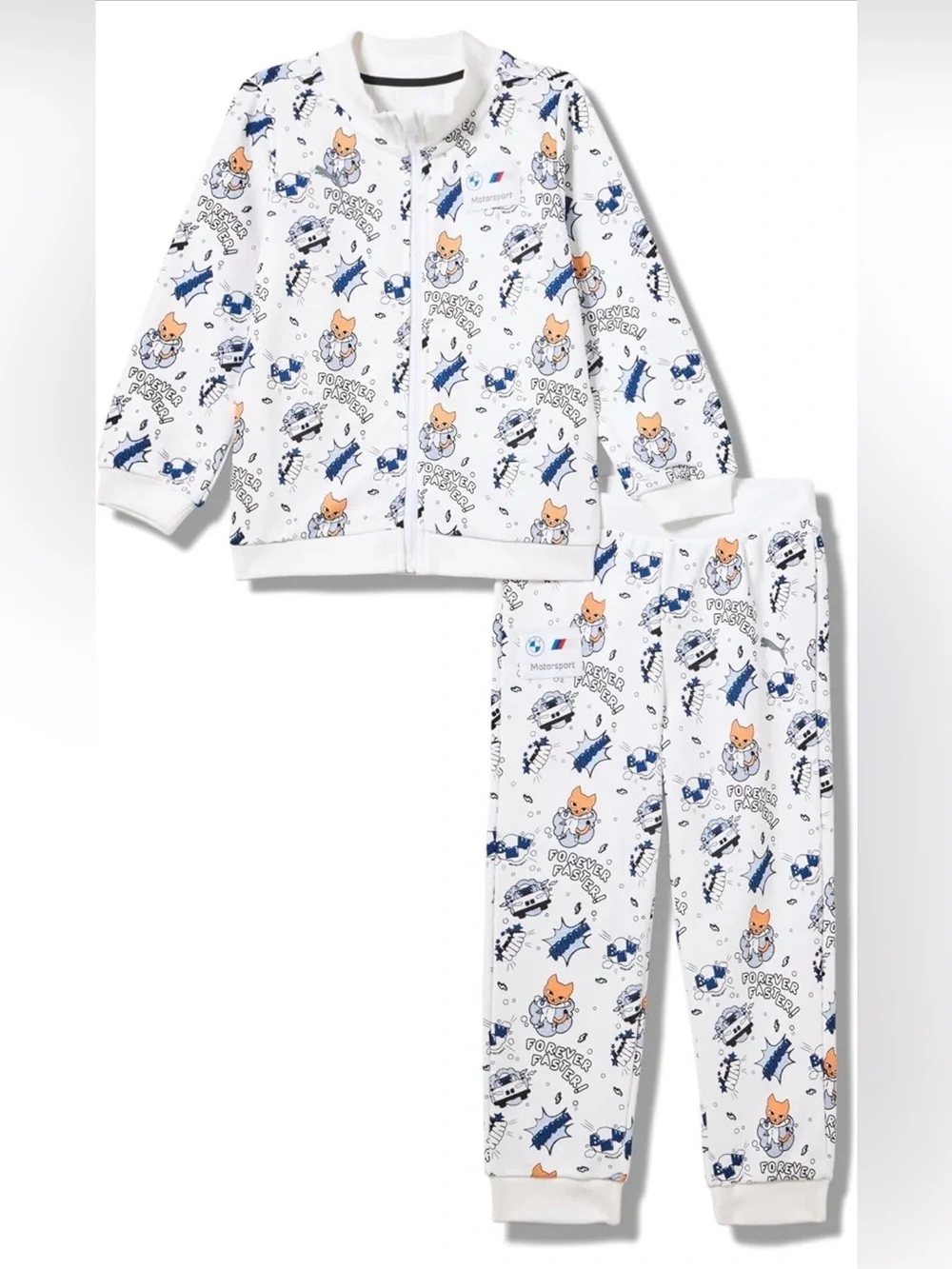 NWT Puma BMW Motorsport “Toddler” Jogger Set 2 Piece 0-3M